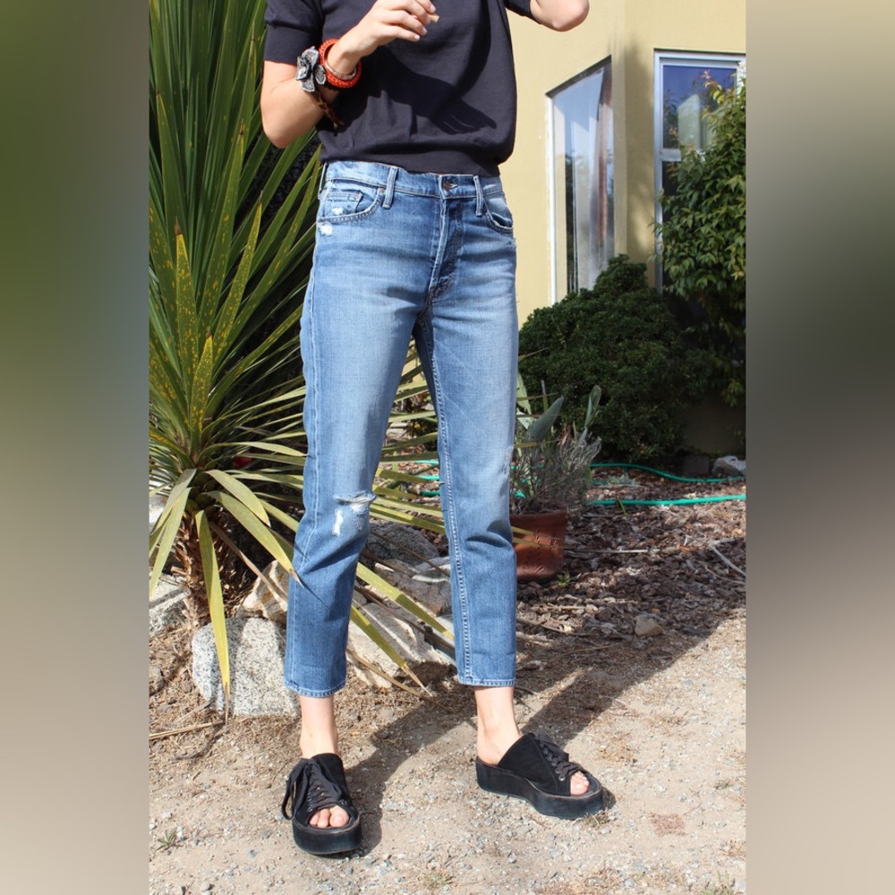 MOTHER Jeans The Cheeky in Twice as Nice